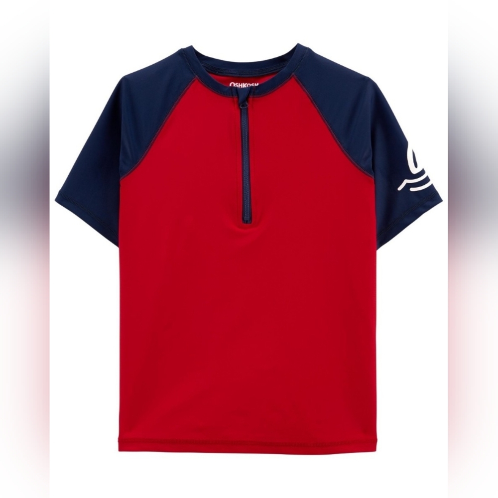 NWT Oshkosh B'gosh Red Swim Shirt
